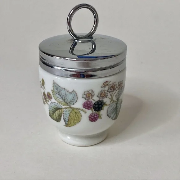 Royal Worcester Porcelain Egg Coddler, Vintage Egg Cooker, Egg Cup - Picture 8 of 8